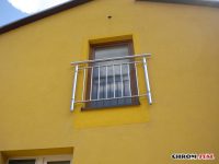 Balustrady nierdzewne, zabezpieczenia okienne, balkony francuskie z chromoniklu - Rzeszów